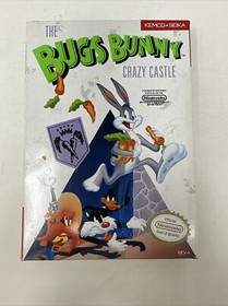 Nintendo NES Bug Bunny Crazy Castle Game CIB Complete Great Condition 