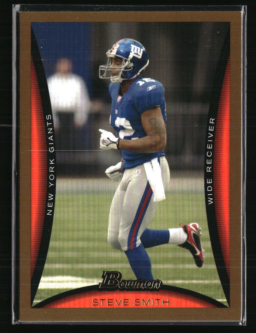 Steve Smith 2008 Bowman #87 NFL Football Card Rookie
