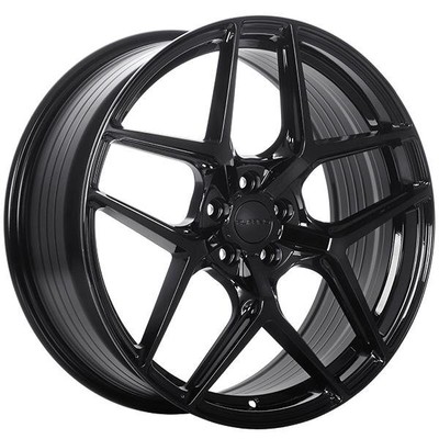 20 Inch Black Alloy Wheel Rim for 2013-2020 Ford Fusion, RFA62 20x8.5 5x108 5Lug