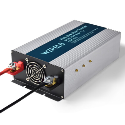 12V to 120V Pure Sine Wave Inverter 2000W Power Camp Motor Car Home Solar System
