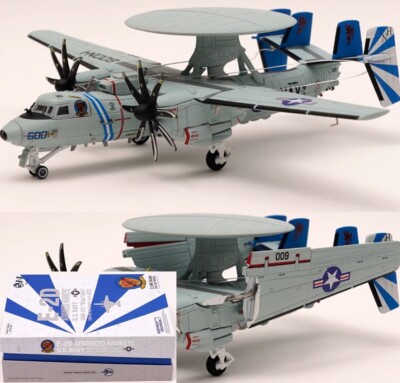 S14 1/144 E-2D early warning aircraft VAW-121 blue CVN68 Nimitz 2016   model
