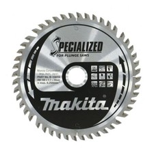 Image of Makita 165mm 48 Tooth Plunge Saw Blade 20mm Bore Wood Clean Cut B-33015