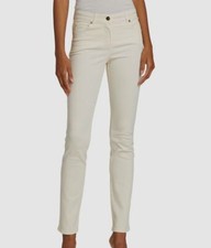  375 Escada Women's White Stretch Pull-On Cotton Jeggings Pants Size 38