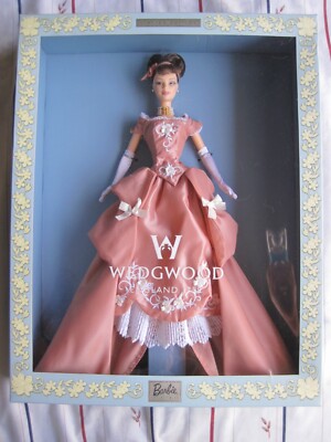 Barbie #50823 ウェッジウッド・ピンク(NRFB) Mattel Wedgwood Series Barbie 4 in Fashion Doll - 50823 for sale
