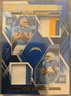 2022 XR JUSTIN HERBERT / M. Williams TEAM MATERIALS DUAL 3 COLOR PATCH #’d 8/25