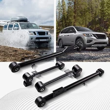 Rear Upper & Lower Trailing Control Arm Set For Nissan Pathfinder QX4 1997-2004