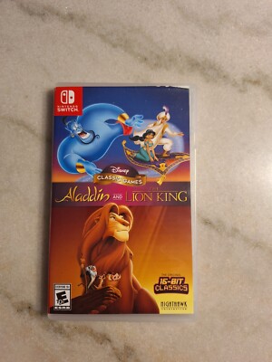 Disney Classic Games Aladdin Lion King Original Nintendo Switch