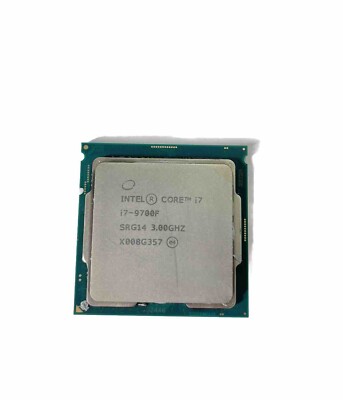 Intel Core I7 9700F 3.0GHz Octa-Core (SRG14) Processor