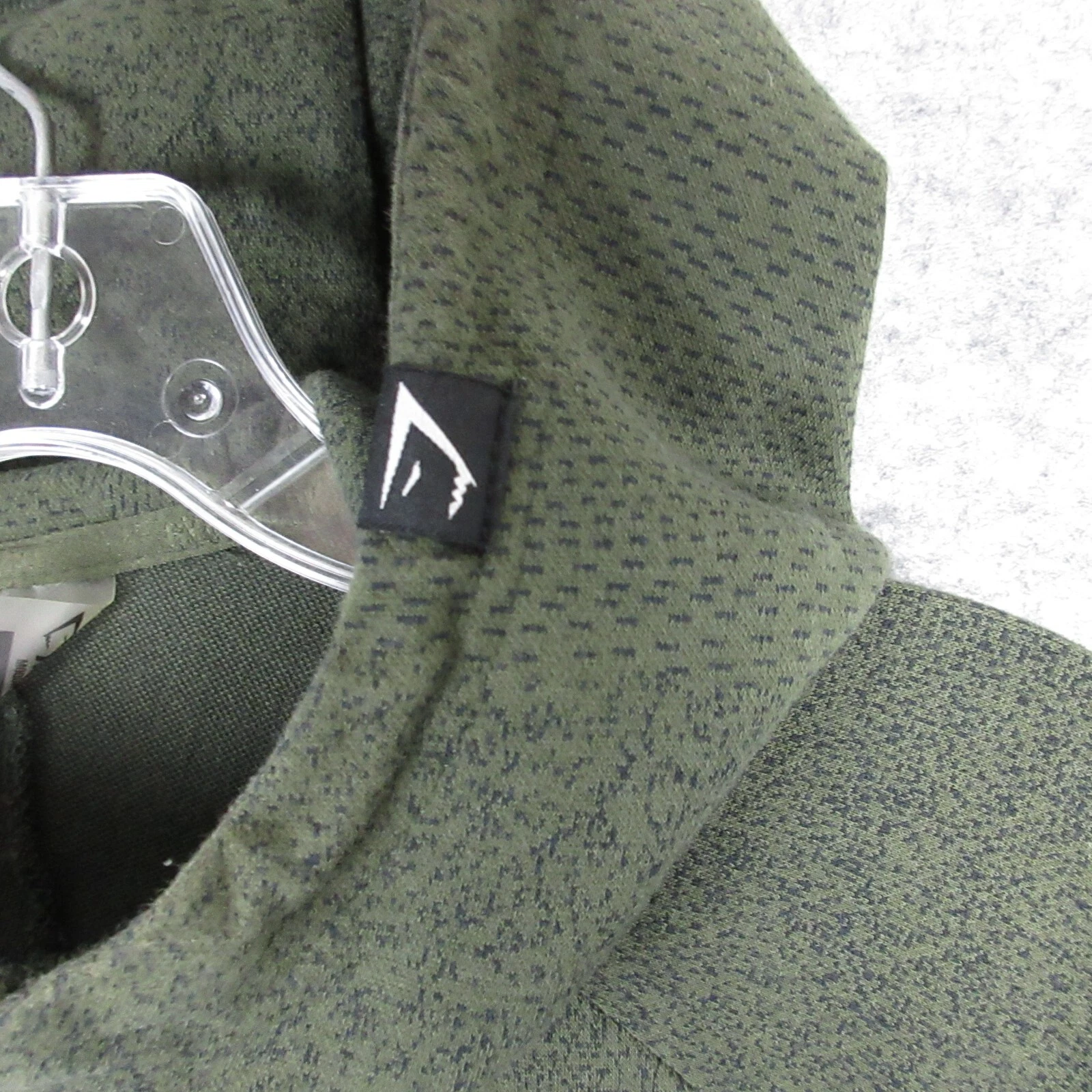 gymshark ultra jacquard camo sweatshirt pocket tech hoodie