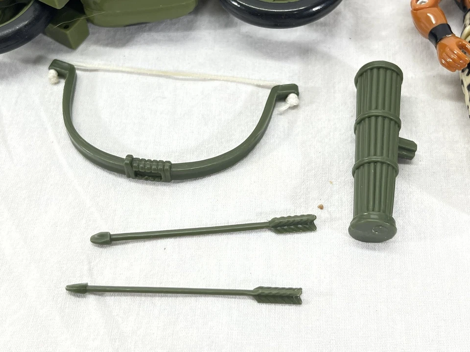 Vintage 1987 Lanard The Corps Tracker Tom V1 " 3.75" Action Figure W Accessories - Image 2 of 4