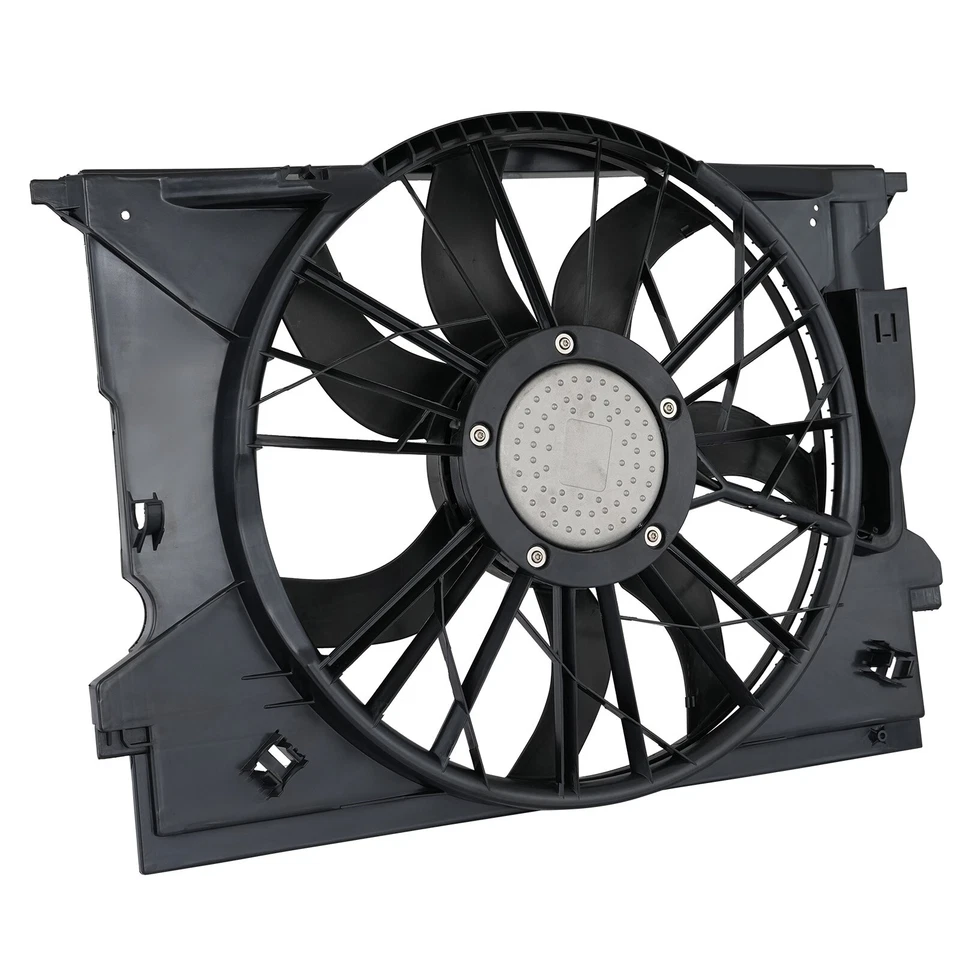 Conjunto de ventilador de refrigeración del radiador apto para W211 W219 E320 E350 2115001693 Foto 4 de 4