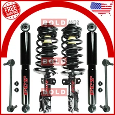 Front Complete Strut Shocks + Sway Bar Link 6PC Set FCS For Chevrolet Cobalt HHR
