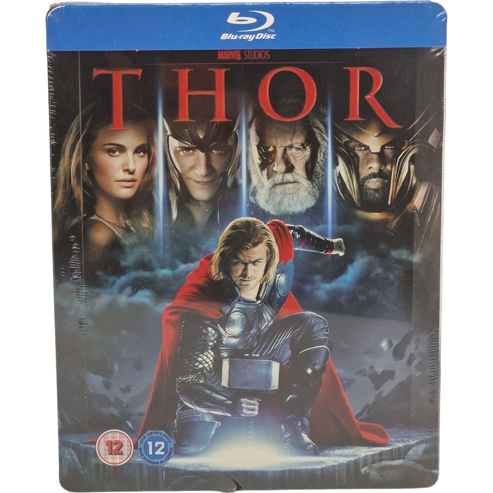 Thor Blu-Ray Steelbook Zavvi Chris Hemsworth Edizione Limitata 2013 Regione Di
