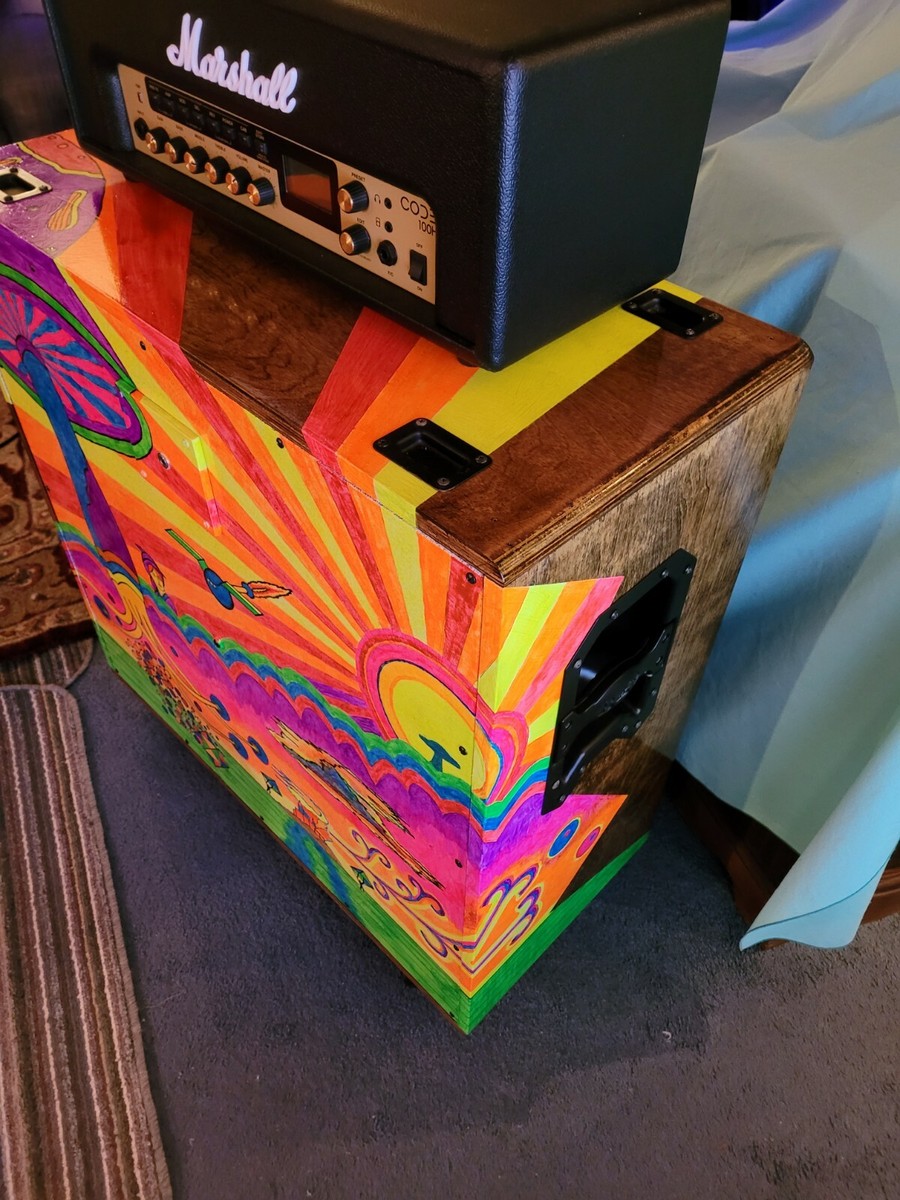 B52 4X12 GUITAR CABINET. Same size as Marshall 1960B. ORIGINAL ART