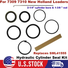 For New Holland 7309 7310 Hydraulic Cylinder Seal Kit SML41555  2-1/4" 1-3/8 "