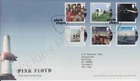 GRANTCHESTER GB ROYAL MAIL FDC FIRST DAY COVER 2016 PINK FLOYD STAMP SET
