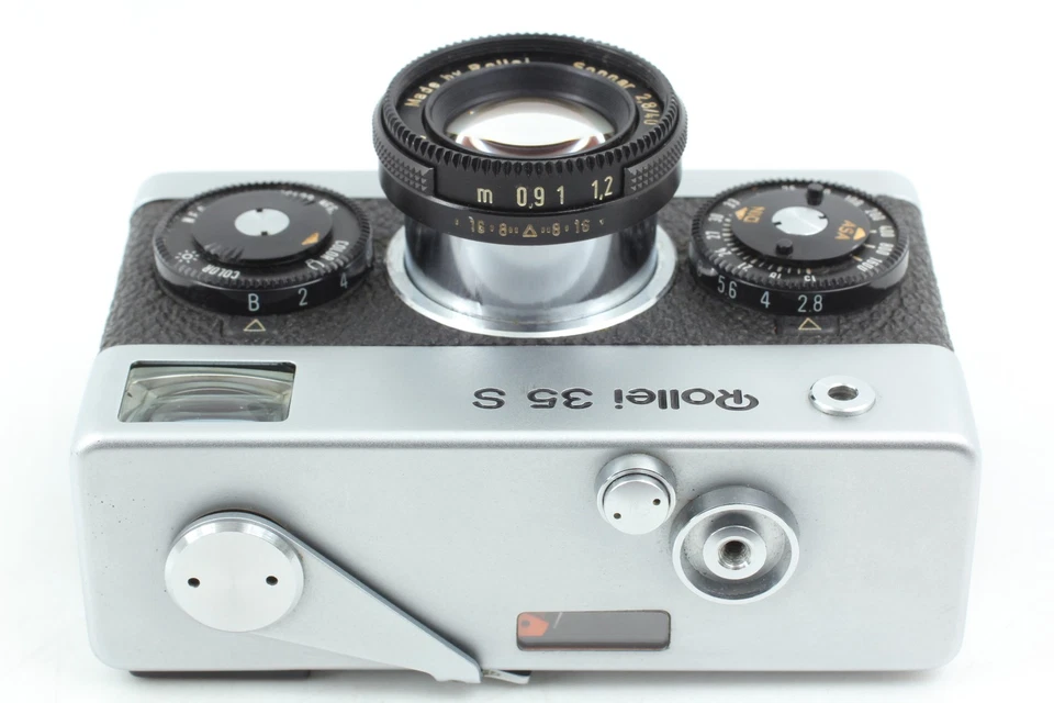 Câmera de Filme Rollei 35 S Meter Works [ESTADO PERFEITO NA CAIXA] com Sonnar 40mm F2.8 Do JAPÃO - Imagem 3 de 4