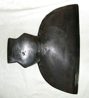 Antique Ten Eyck Broad Head 12" Hewing Axe 6 lbs. . 2 oz. Cast Steel RARE !