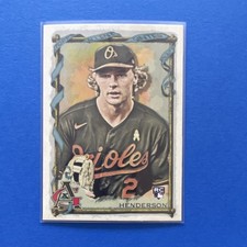 Topps 2023 Allen & Ginter Gunnar Henderson #72 Rookie Baltimore Orioles