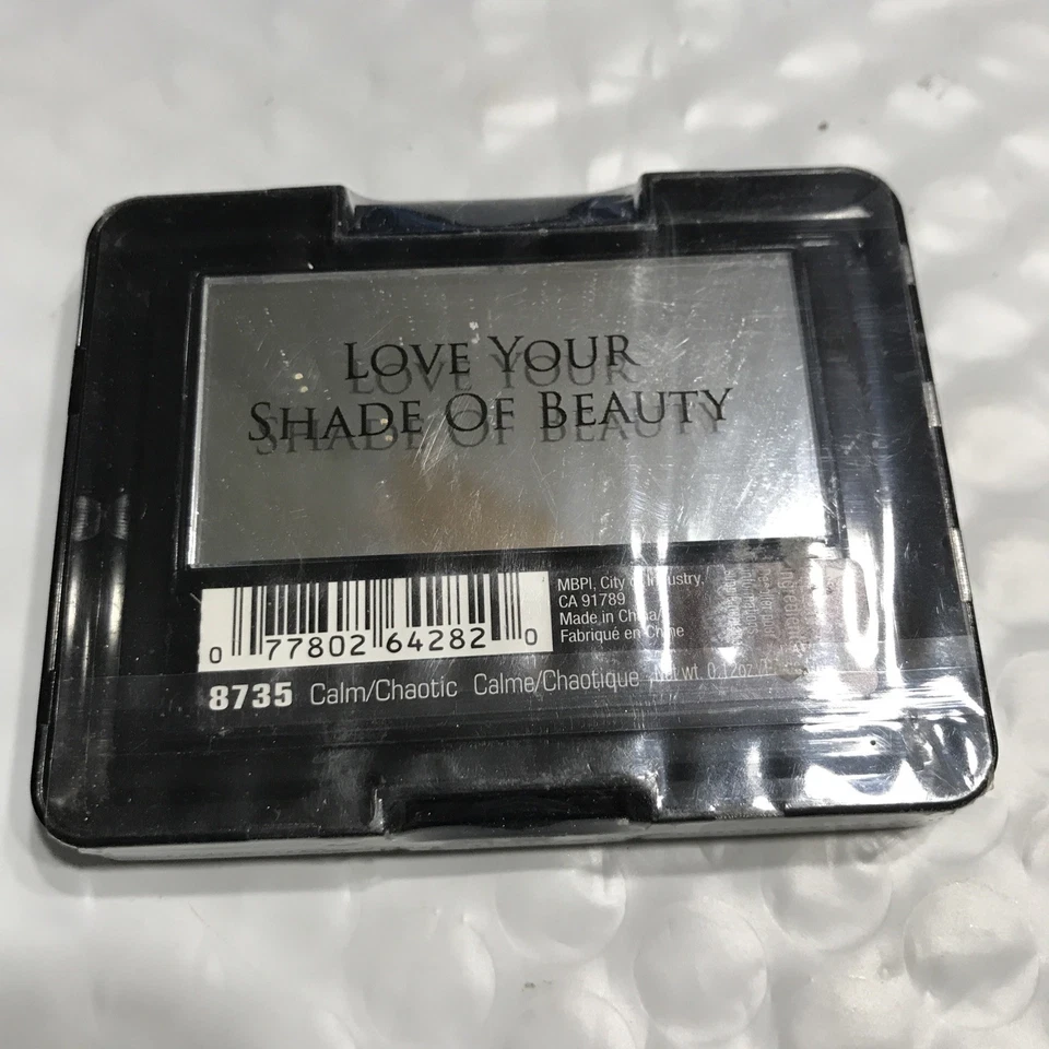 Sombra de ojos BLACK RADIANCE Duo 8735 CALMA/CAÓTICA SELLADA NUEVA SIN CAJA DEFECTO "tal cual" Foto 3 de 3