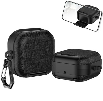 TPU Case for Samsung Galaxy Buds 4/4 Pro Case Cover with Carabiner,Shockproof