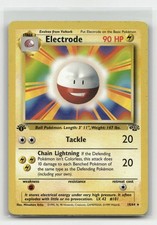 Electrode [1st Edition] #18 Prices | Pokemon Jungle | Pokemon Cards