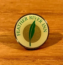 Feather River Inn (California) Metal Stem Logo Golf Ball Marker