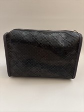 GUCCI Parfums- MADE TO MEASURE- gray Rubber Beauty Bag Pouch/Clutch-Travel