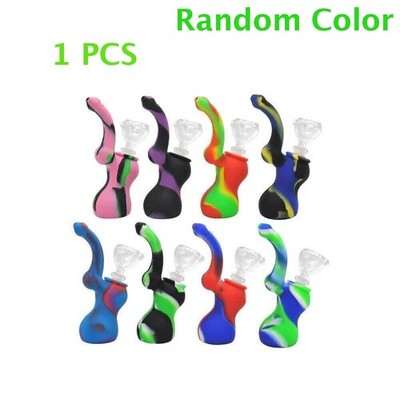 1 PCS Random Color Portable Gourd Silicone Pouch   Convenient, Creative, Durable