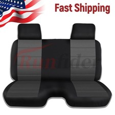 Knit Front Bench Cover For Toyota Pickup 19871994 Molded Headrest Notch
