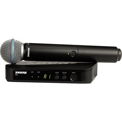 Shure BLX24B58 Handheld Wireless System with Beta 58A Capsule Band H9