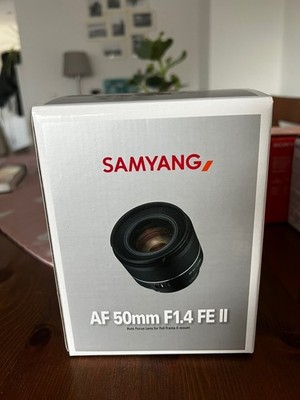 Samyang AF 50mm f/1,4 FE II Standard Objectiv - Sony E