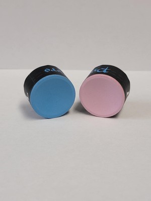 Taom Pyro Pack (Blue & Pink) Professional Pool/Billiard Cue Chalk - 2 Pieces