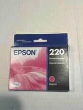 Epson 220 Magenta Standard Capacity Genuine Ink Cartridge DURABrite Ultra