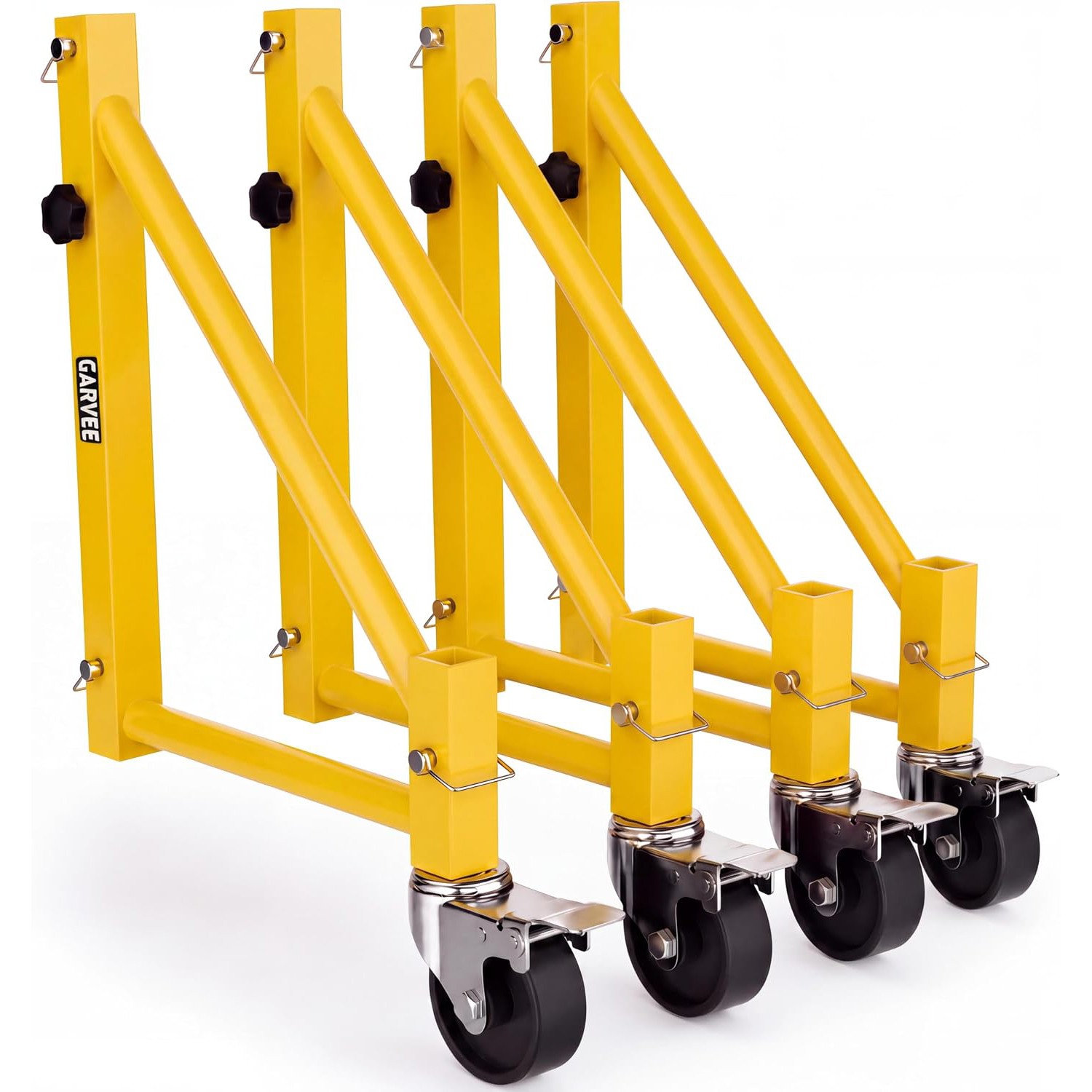 4PCS Scaffold Outriggers 5" Casters 1000 Lbs Capacity Heavy Duty Stabilizer