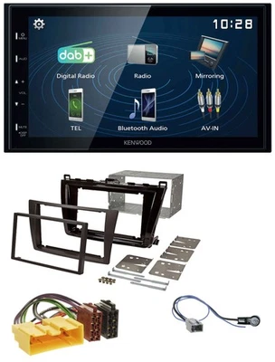 Kenwood 2DIN Bluetooth MP3 USB DAB Autoradio für Mazda 6 (208-2012) - Bild 1 von 4