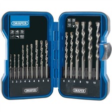 Image of Draper 18550 TCT Masonry Drill Bit Set 15 Piece