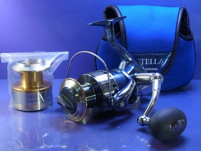 Shimano 01 Stella SW 8000PG Fishing Reel with Spare Spool 
