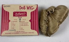 Dollspart Size 8 Gibson Blonde Doll Wig Dynel - Vintage 50s 60s        12