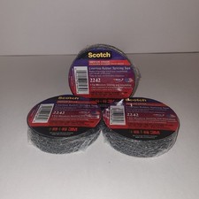  LOT OF 3 3M SCOTCH 2242 LINERLESS RUBBER SPLICE TAPE - .75in x 15ft