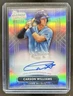 2022 Bowman Sterling Carson Williams Prospect Auto Refractor #/150 Rays