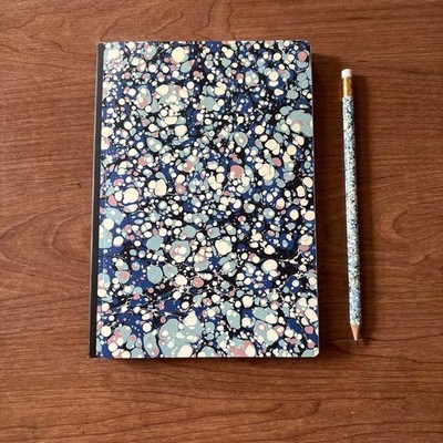 MATCHESFASHION notebook & pencil #5e8dfe