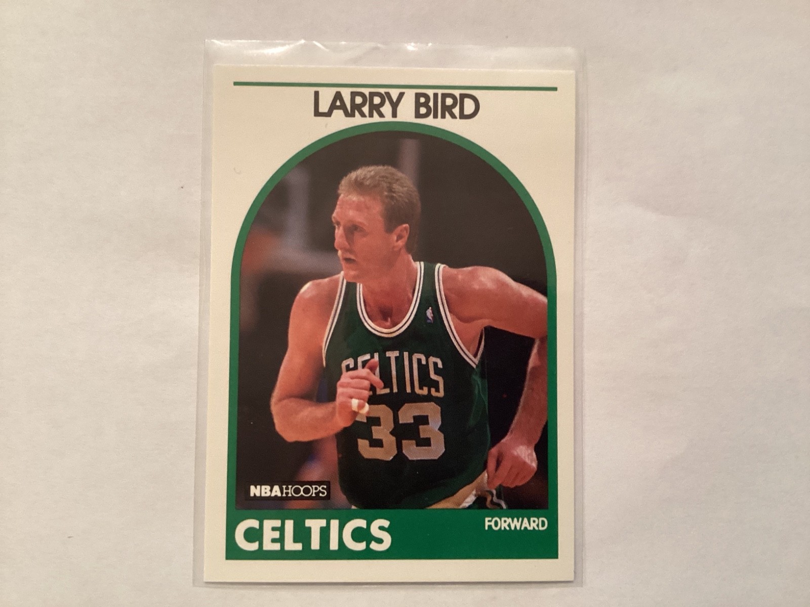 Larry Bird 1989-90 Hoops Card # 150 Celtics