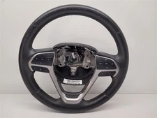 14-22 Jeep Grand Cherokee Black Leather Column Steering Wheel Heated P6KU901CCAB