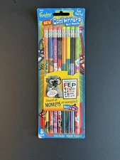 Foohy Brand Cool Writers #2 Pencils 8 Pack MONKEYS  NOS 70147
