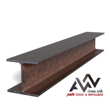 awn-stahl Stahlträger Typ HEA Doppel-T Träger bis 6m roh, grundiert, verzinkt