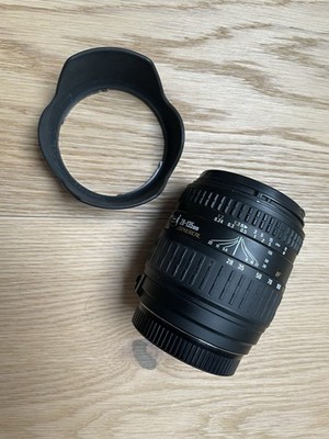 SIGMA ZOOM 28-135mm 1:3,8-5,6 Gebraucht, 62mm Für Canon AF -Nicht Getestet