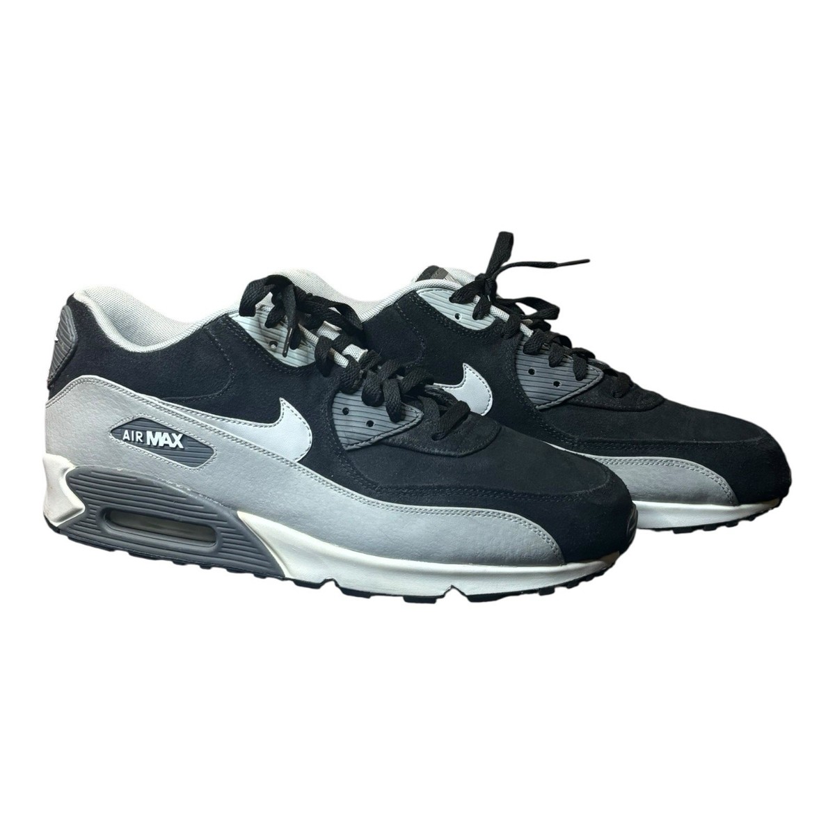 Nike Air Max 90 Essential Volt Black Gray Men\'s Sneaker AJ1285-015 2018 Size 13 Nike Air Max 90 Essential Volt 2018 | Mercari main image 3