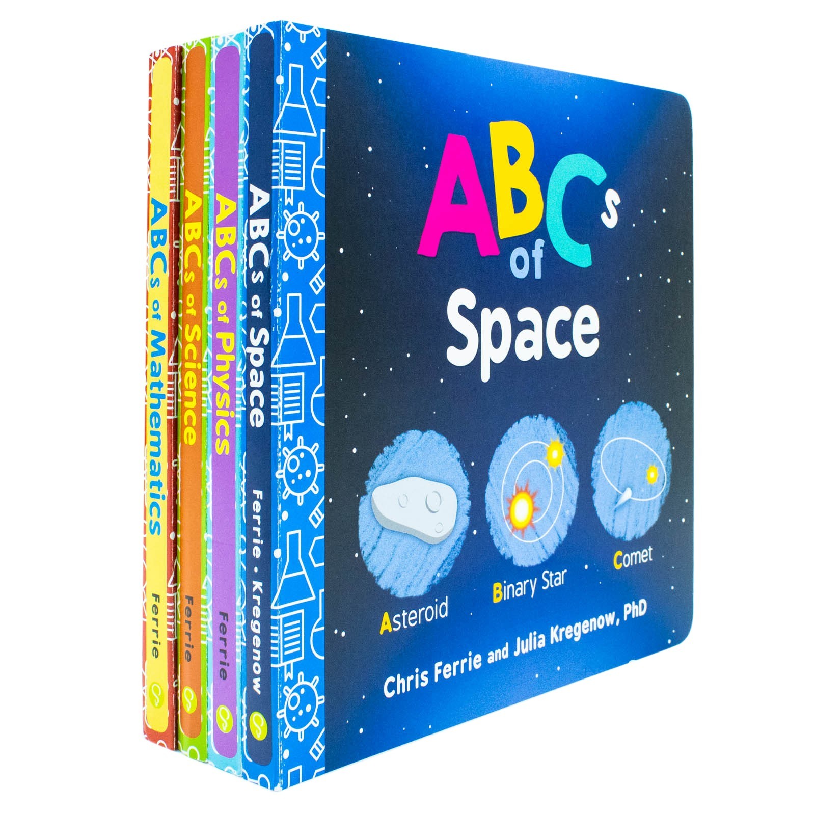 B&Q - Baby University Abc's Board Book Set: Four Alphabet Board Books For Toddlers (Baby University Board Book Sets) - Image 13