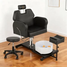 Pedicure Station Pedicure Spa Massage Chair No Plumbing Chair for Nail Tech